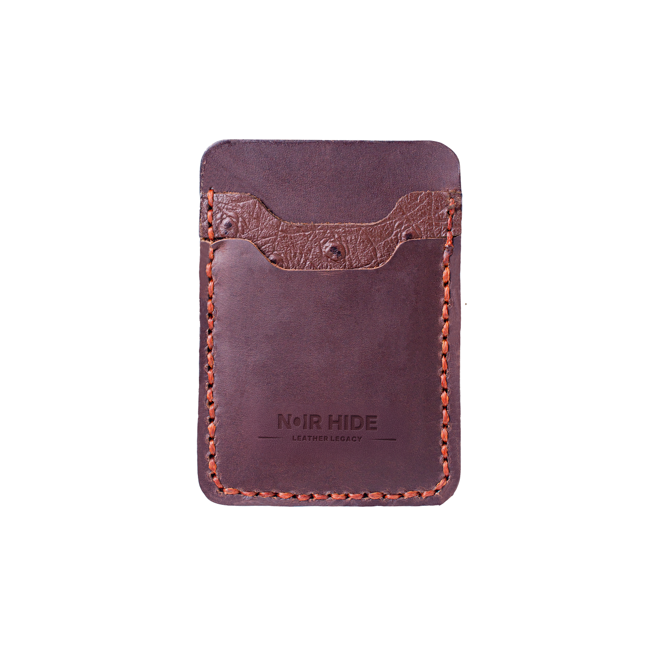 Card Holder Oxblood Brown