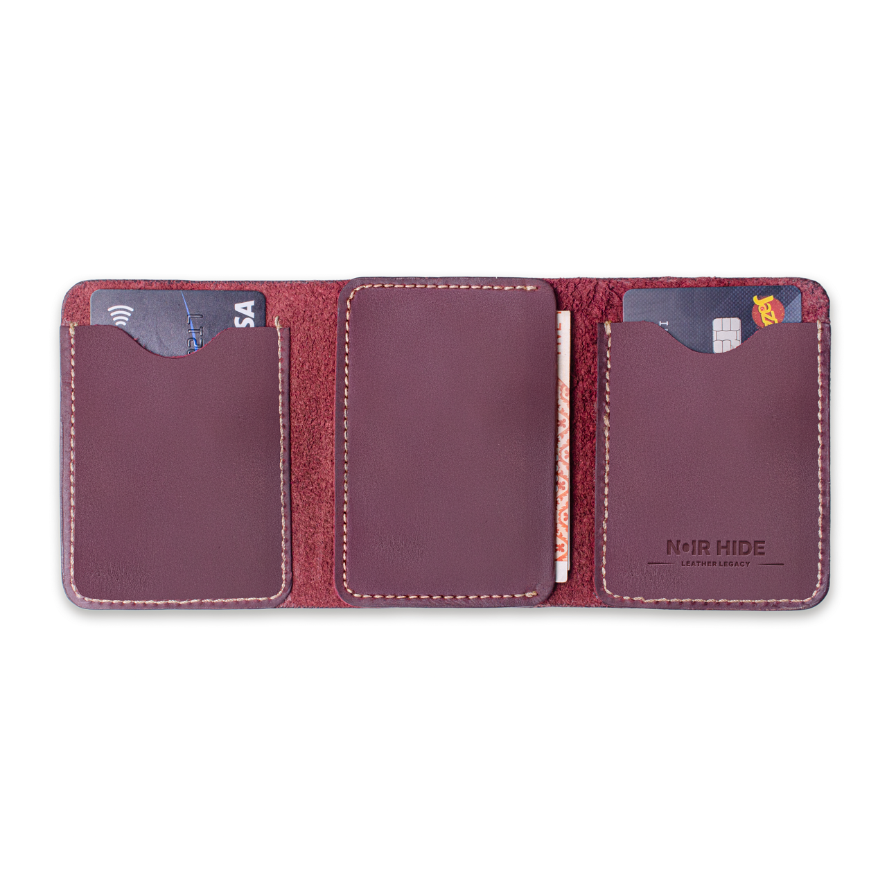 Trifold Compact Bordeaux Heritage - Image 4