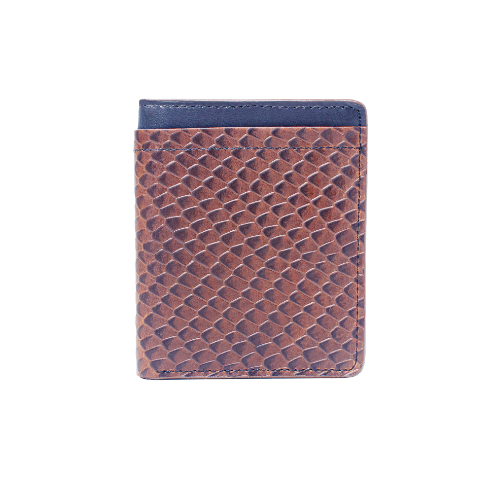 executive leather textured and colored wallet for men
