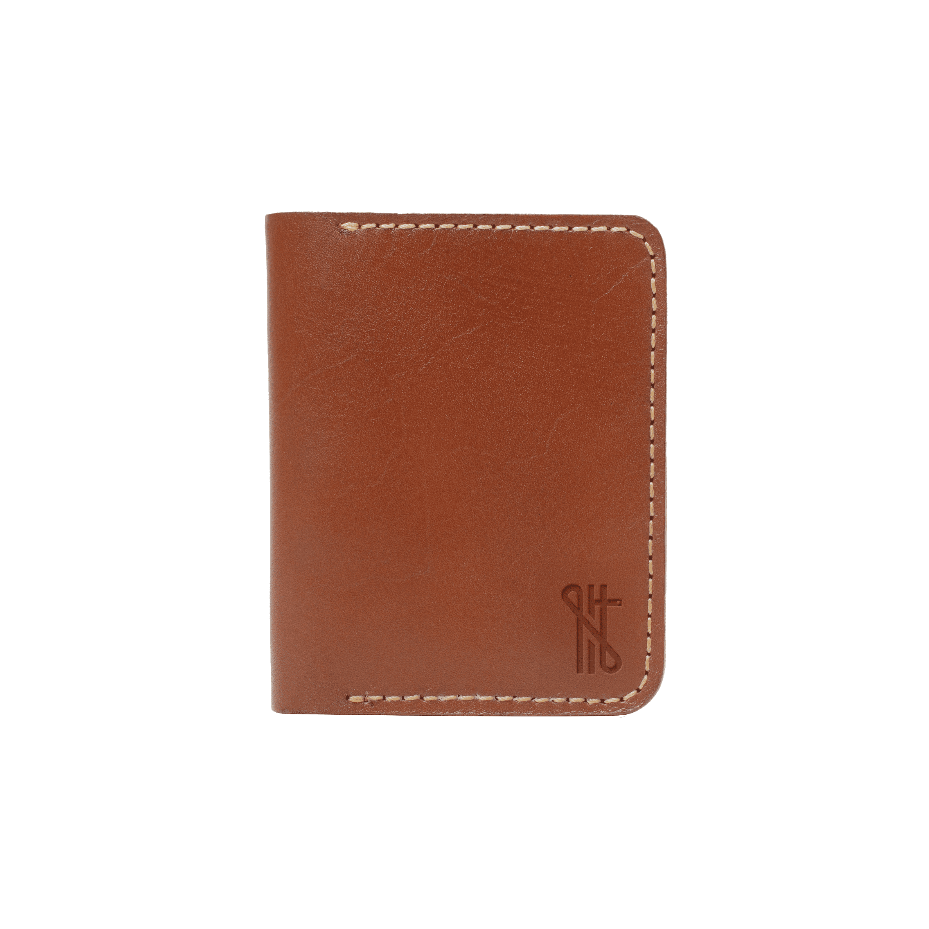brown leather bifold wallet for men